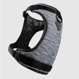 Canada Pooch harness size medium black and grey adjustable dog